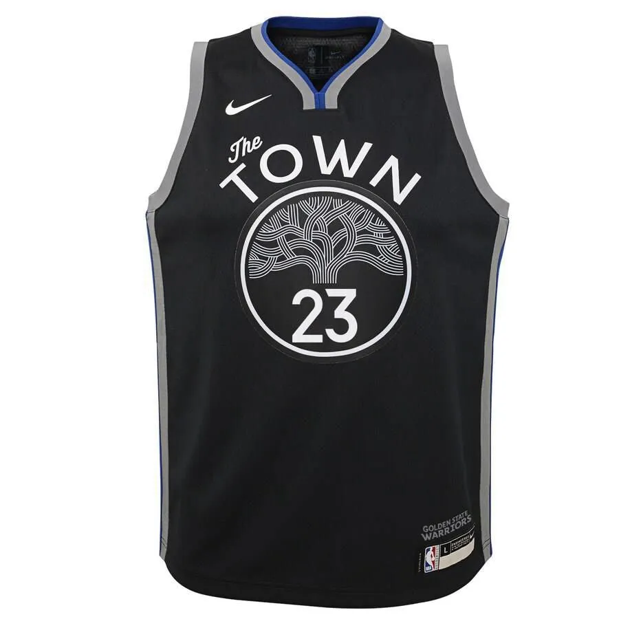 Golden State Warriors Draymond Green Nike Swingman City Jersey Kids - Black | Ireland D8903F8