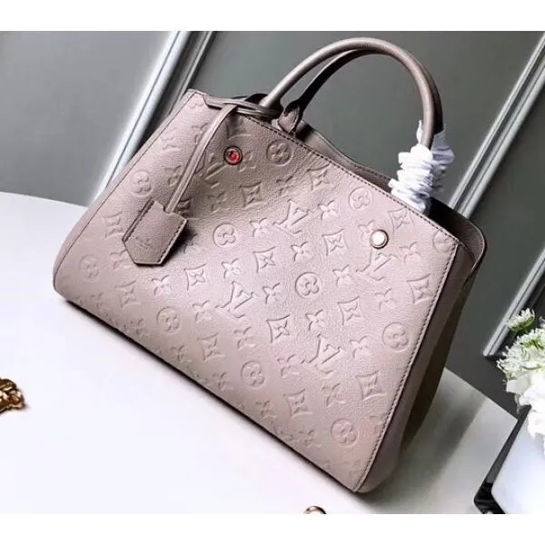 Monogram Empreinte Leather Montaigne Mm Bag M43929 Vison