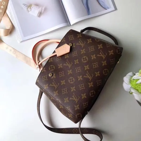 Montaigne Bb Monogram Canvas Top Handle Bag M41055 2019 Collection