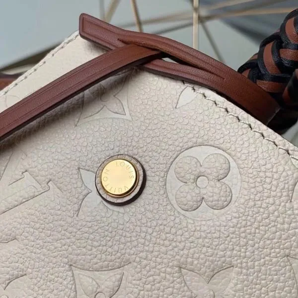 Montaigne Mm Monogram Empreinte Leather Braided Top Handle Bag M53939 2019 Collection