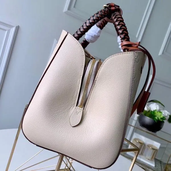Montaigne Mm Monogram Empreinte Leather Braided Top Handle Bag M53939 2019 Collection