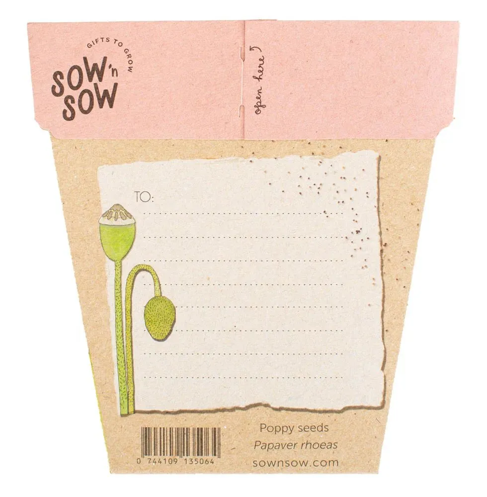 Sow n Sow | Poppy Gift of Seeds