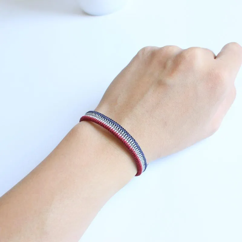 Tibetan Buddhist Handmade Knots Lucky Rope Bracelet